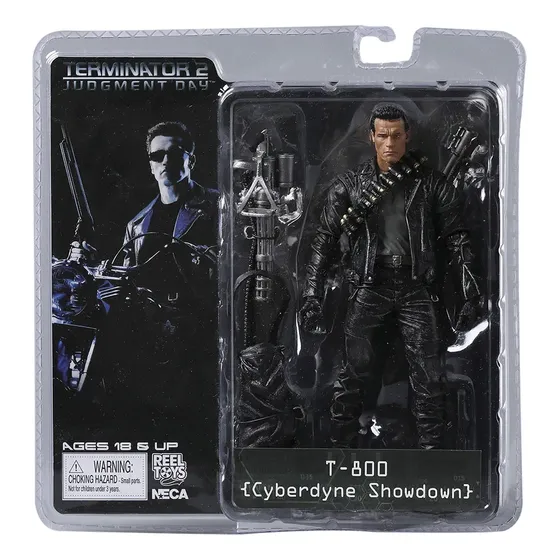 Brinquedo De Boneco De Ação The Terminator T-800 Cyberdyne S