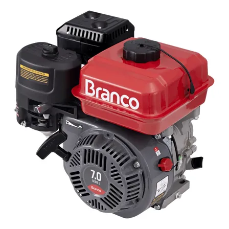 Motor A Gasolina Branco B4t-7.0l 7cv 212cc 4 Tempos
