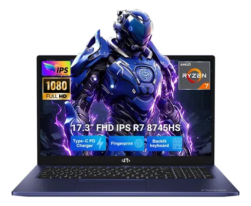 Notebook Nimo N177 Ryzen 7 8745hs 32gb 1tb Ssd 17,3