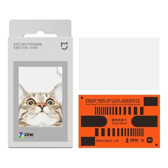 Papel Fotográfico Para Impressão De Bolso Xiaomi, Autoadesiv
