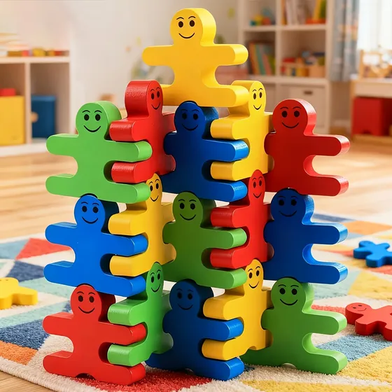 Jogo De Blocos De Montar Educativos Infantil