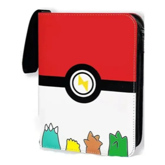 .pasta De Cartões Pokémon De 4 Bolsos 400 Cartões.