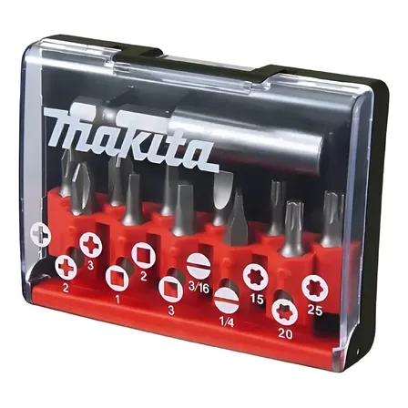 Jogo De Bits Ponta Magnética Com 12 Peças D-31619 Makita