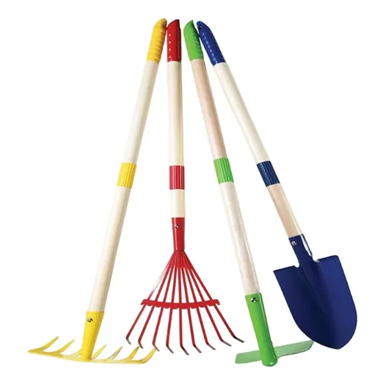 Conjunto De Ferramentas De Jardim Para Crianças, 4 Peças, Pá
