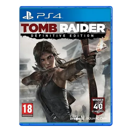Jogo Tomb Raider Definitive Edition Ps4 Mídia Física Square Enix Ação