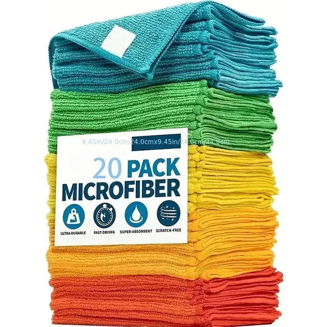 [ckx Toalhas De Microfibra Multiuso Rx 20 Peças Para Aaa