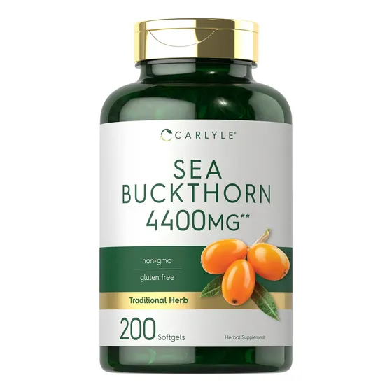 Suplemento De Óleo De Espinheiro Marítimo Carlyle 4400 Mg 20