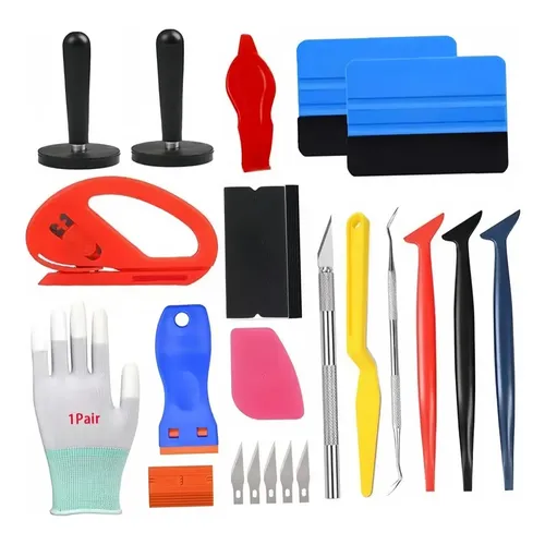 Cxrm Kit Instalação Película Automotiva 35 Peças Cm