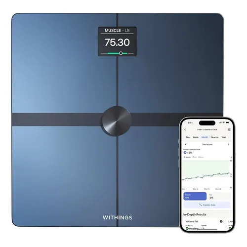 Withings Body Smart - Balança Precisa Para Peso Corporal E Preto