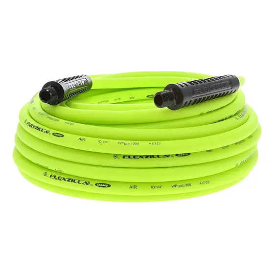 Mangueira De Ar Flexzilla Hfz1450yw2 1/4 Pol X 50' Com Acess