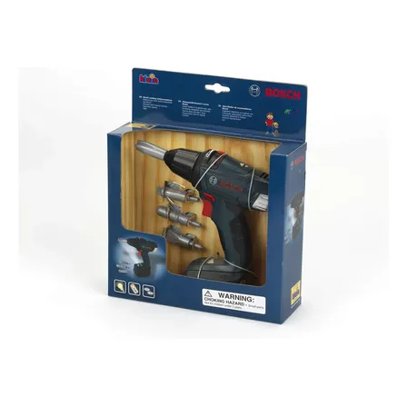 Chave De Fenda De Brinquedo Klein Bosch Sem Fio Com Luzes E