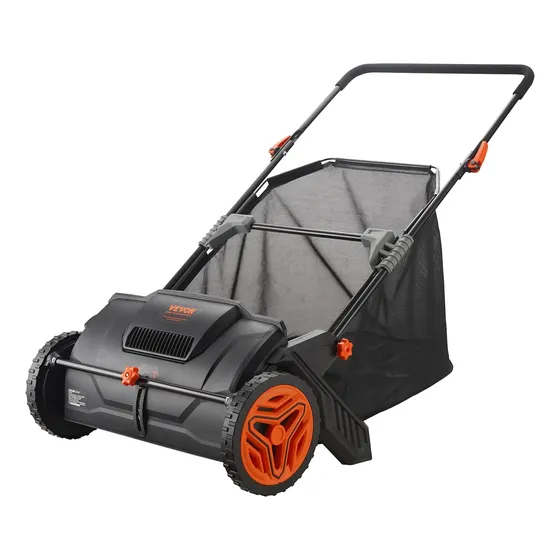 Varredor De Grama Vevor 53,5 Cm Coletor De Folhas Manual 99