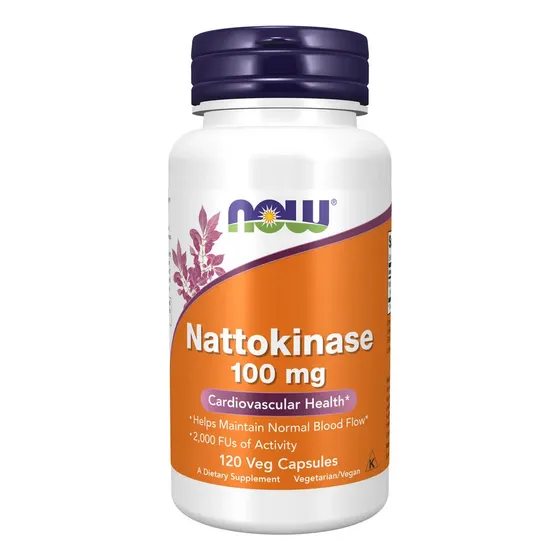 Natoquinase 100 Mg 120 V/cápsulas Da Now Foods