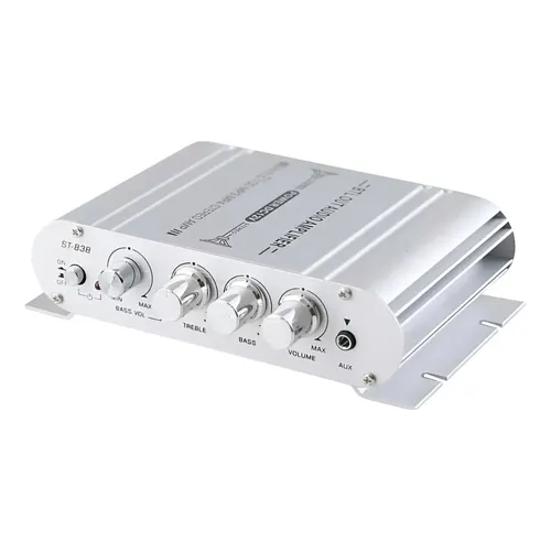 Amplificador Para Carro Moto Rca Colorido 800w