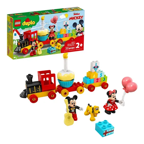 Conjunto De Construção Lego Duplo Disney Mickey & Minnie Bir