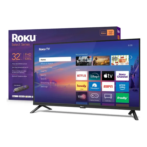 Roku Smart Tv 2026 Série Selecionada De 32 Polegadas, Tv F