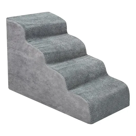 Escada Para Cães Wat Erloo, Degrau Para Pet, 4 Degraus