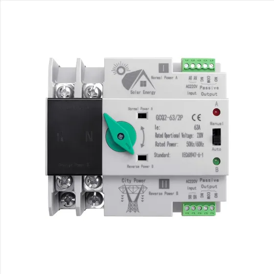 Interruptor De Transferência Automática Ats De Energia Solar