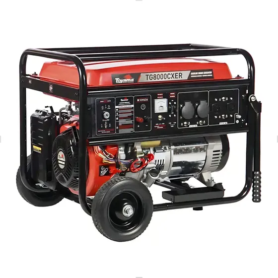 Gerador de Energia Toyama TG8000CXER 7.2 KVA Gasolina Bivolt 25L