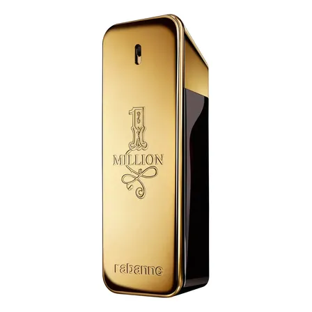 Perfume Masculino Rabanne 1 Million 100ml Eau de Toilette EDT – Fragrância Amadeirada Picante com Couro e Âmbar
