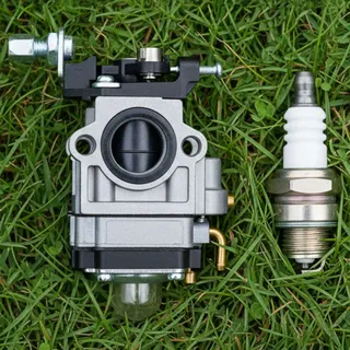Kit Carburador + Vela Para Roçadeira Nakasaki 63cc 65cc 75cc