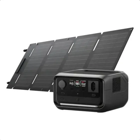 Ecoflow River 3 Plus 600w 110v + Placa Solar 45w Typo-c