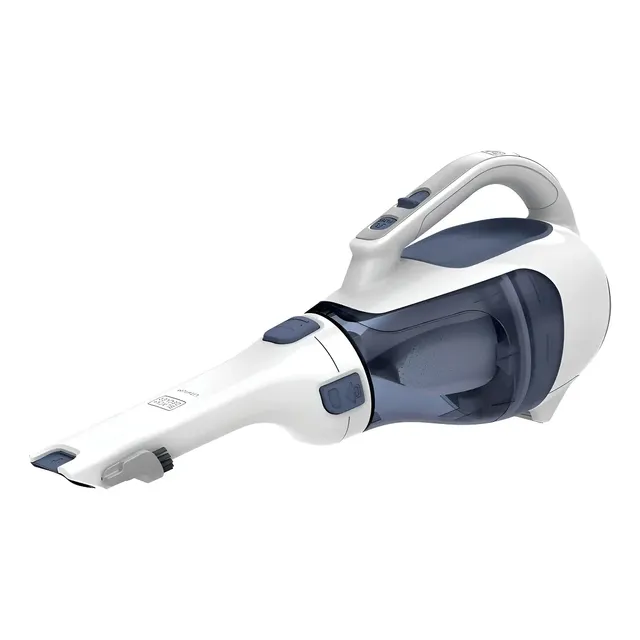 Aspirador De Pó Portátil Black+decker Apb12000 Reservatório De 500ml Cinza 12v
