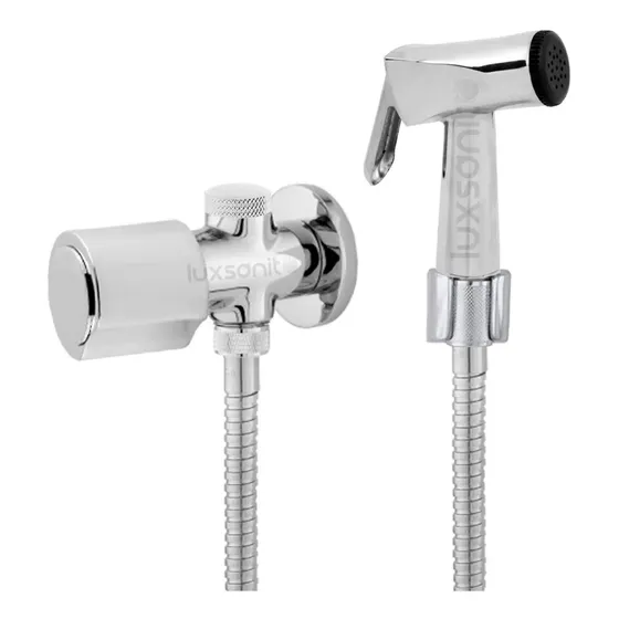 Ducha Higiênica Metal C/ Derivador Adaptador 2 Saídas C40