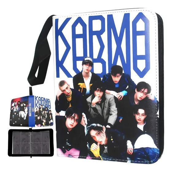 Pasta Para Photocards Do Stray Kids Com 400 Bolsos