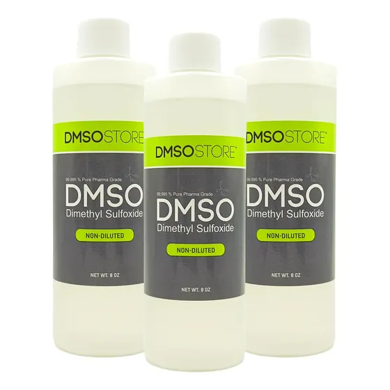 Dmso Líquido Dmso 99,995% Pharma Grade 240ml, Pacote Com 3