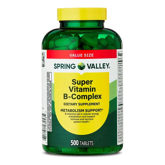 Super Complexo B Spring Valley 500 Tablets