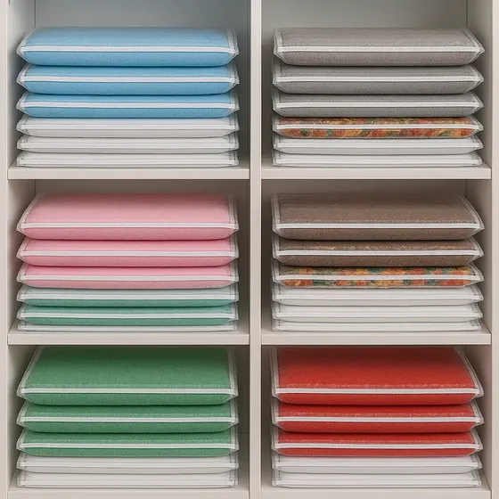 Kit 10 Saco Organizador Para Lençol 45 X 37 Com Ziper