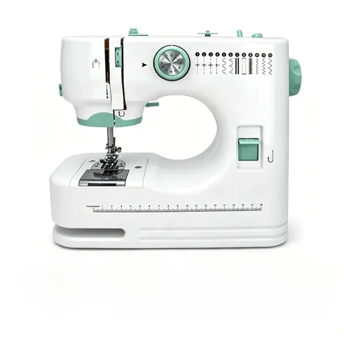 Kit Mini Máquina De Costura Elétrica Portátil 12 Stitches Pl 127v