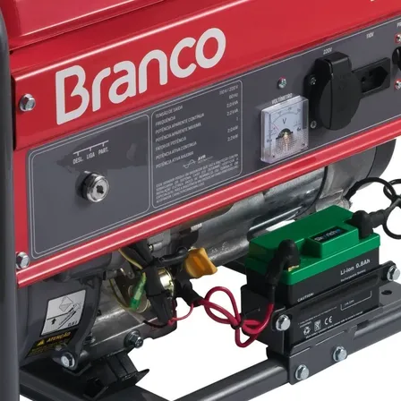 Gerador De Energia Branco B4t 2500se 2.2kva Partida Elétrica