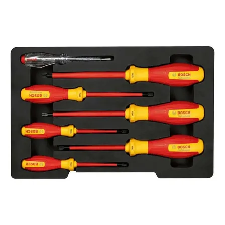 Jogo Chave De Fenda Isolada Torx Vde 7 Peças Bosch