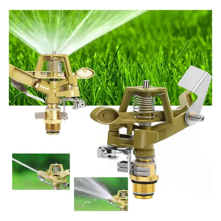 Aspersor 360° Impacto Para Jardim, Gramado E Irrigação