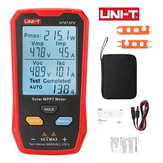 Medidor Solar Mppt Digital Uni-t Ut673pv