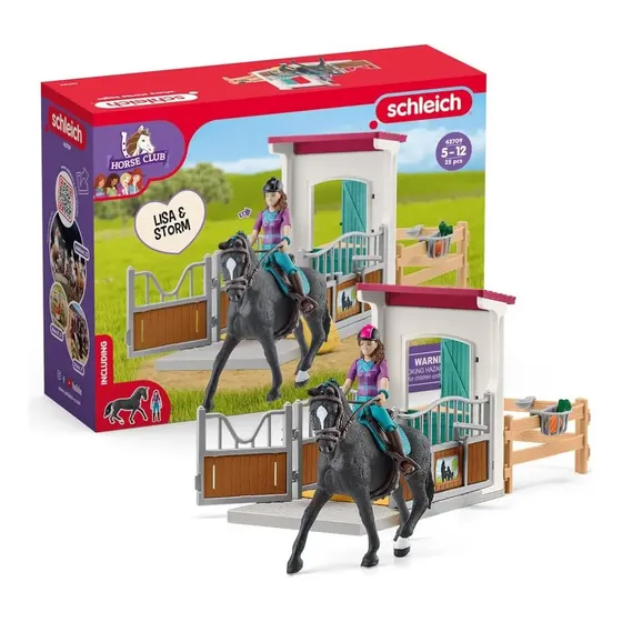 Schleich Horse Club 25 Peças Com Lisa E Storm Cavalos