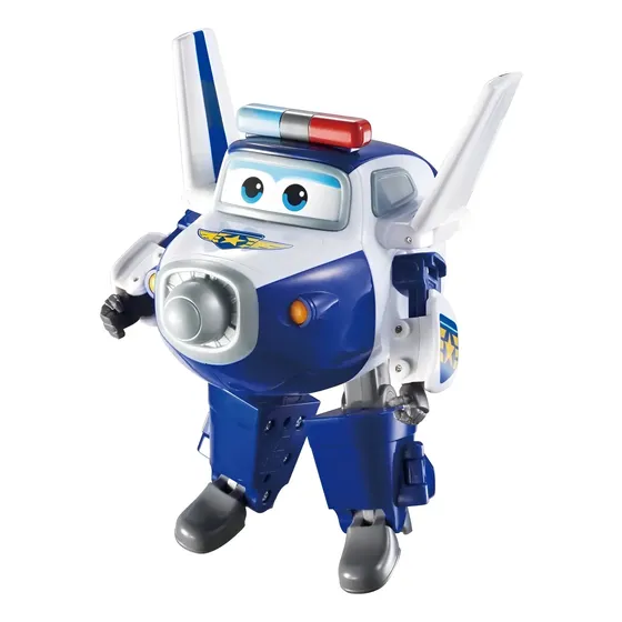 Boneco De Brinquedo Super Asas Transformando Paul Bot De