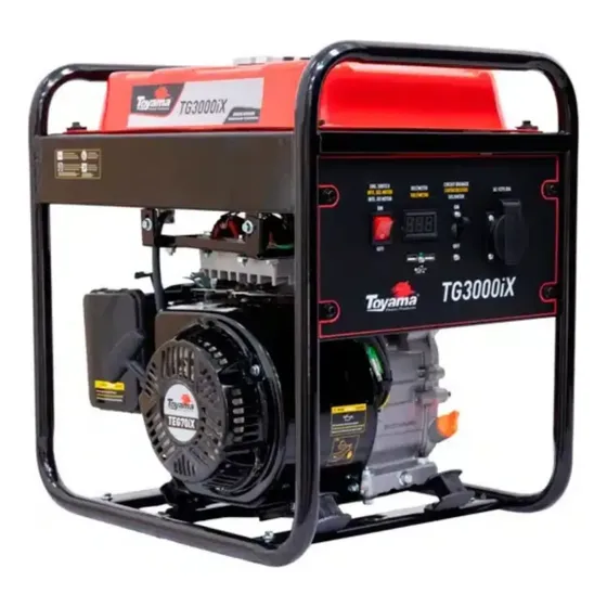 Gerador Energia Toyama Gasolina Tg3000ix 220v 3000w 208 Cc