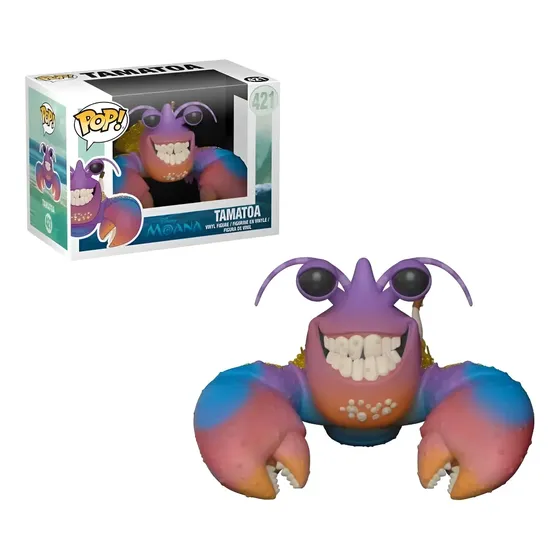 Funko Pop! Disney: Moana - Tamatoa,multicolor,básico