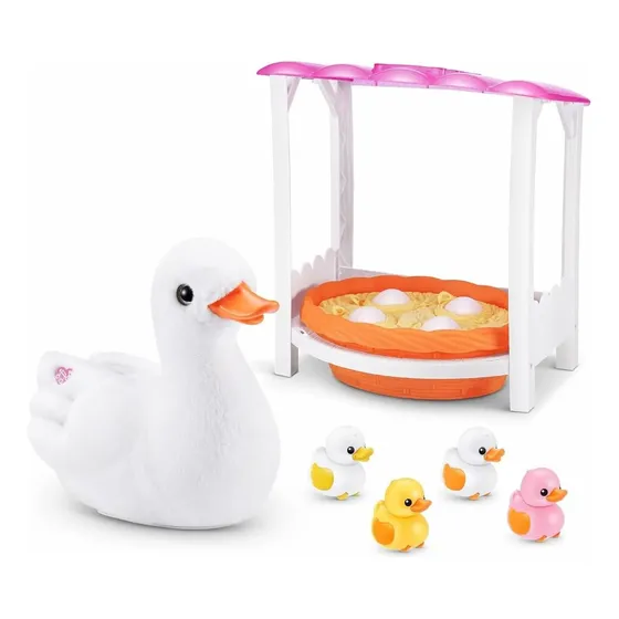 Brinquedo De Pelúcia Interativo Zuru Pets Alive Mama Duck