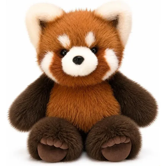 Ibrinquedo De Pelúcia Running Red Panda, Running Bearn