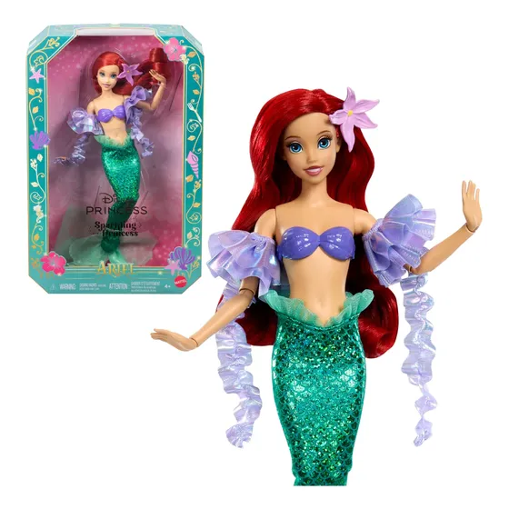 Boneca Mattel Ariel Princesa Brilhante Sereia