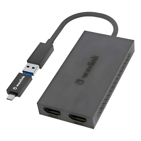 Adaptador Wavlink Displaylink Hdmi 1x2 4k 2k Para Macbook M1