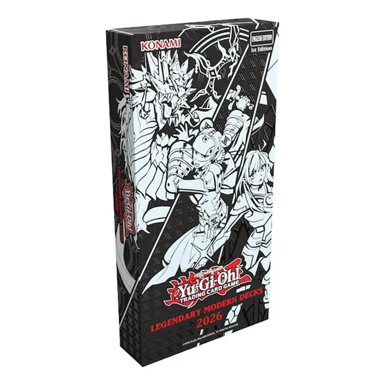 Yu-gi-oh! Konami Box Set De Decks Modernos Lendários 2026