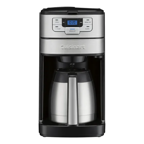 Cafeteira Cuisinart Dgb-450 Cap. 10 Tazas, Negro Y Plateado