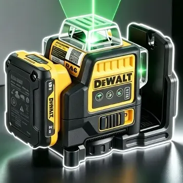 Dewalt Dw089LG-l De 3 Lados* Nível De Laser Vertical De 360