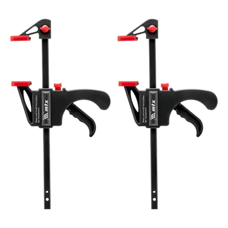 Kit2 Grampo Sargento Universal Tipo F Aperto Rápido 150x45mm