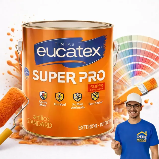 Tinta Acrílica 3,6l Ideal Para Reforma Interna E Externa